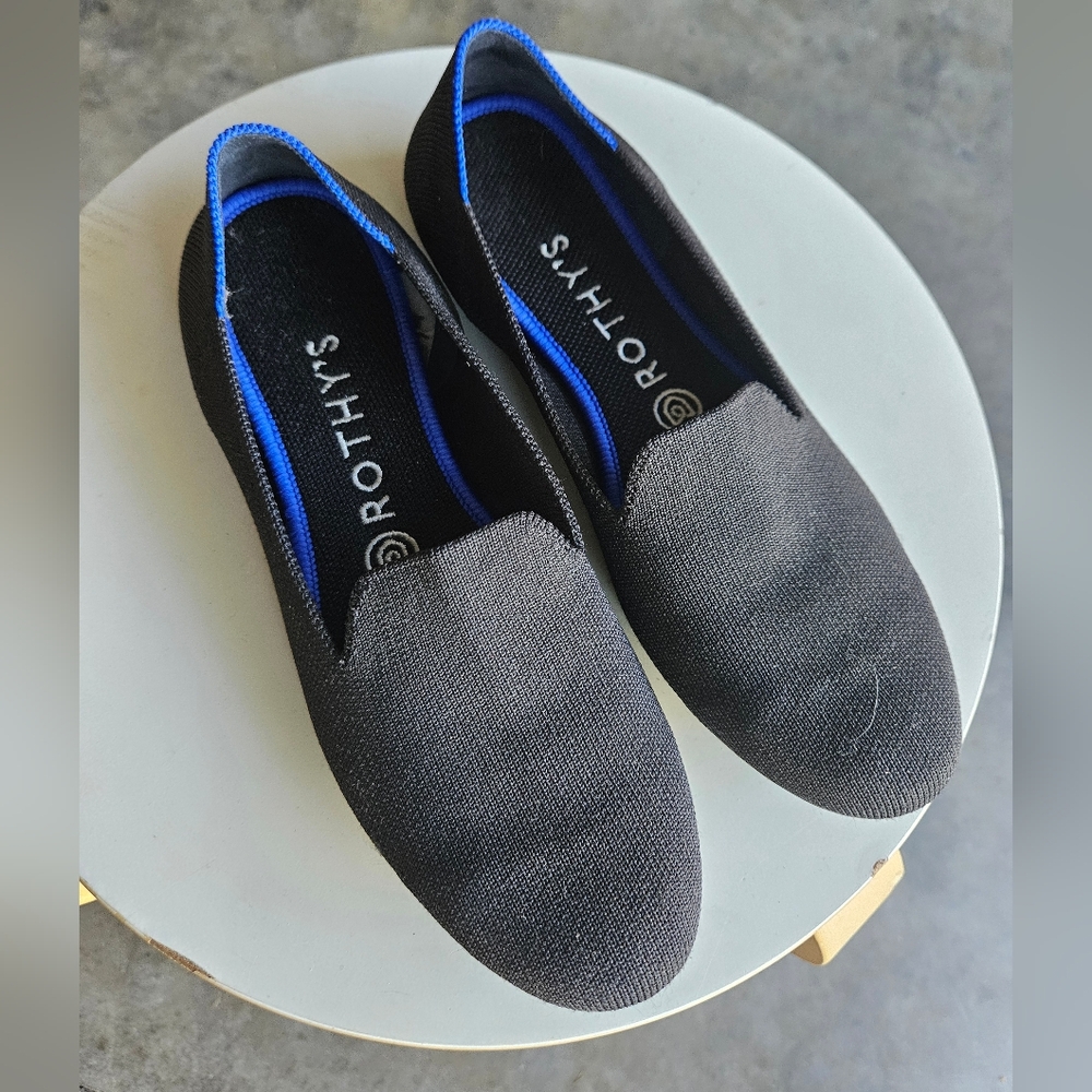 Rothy's black loafers